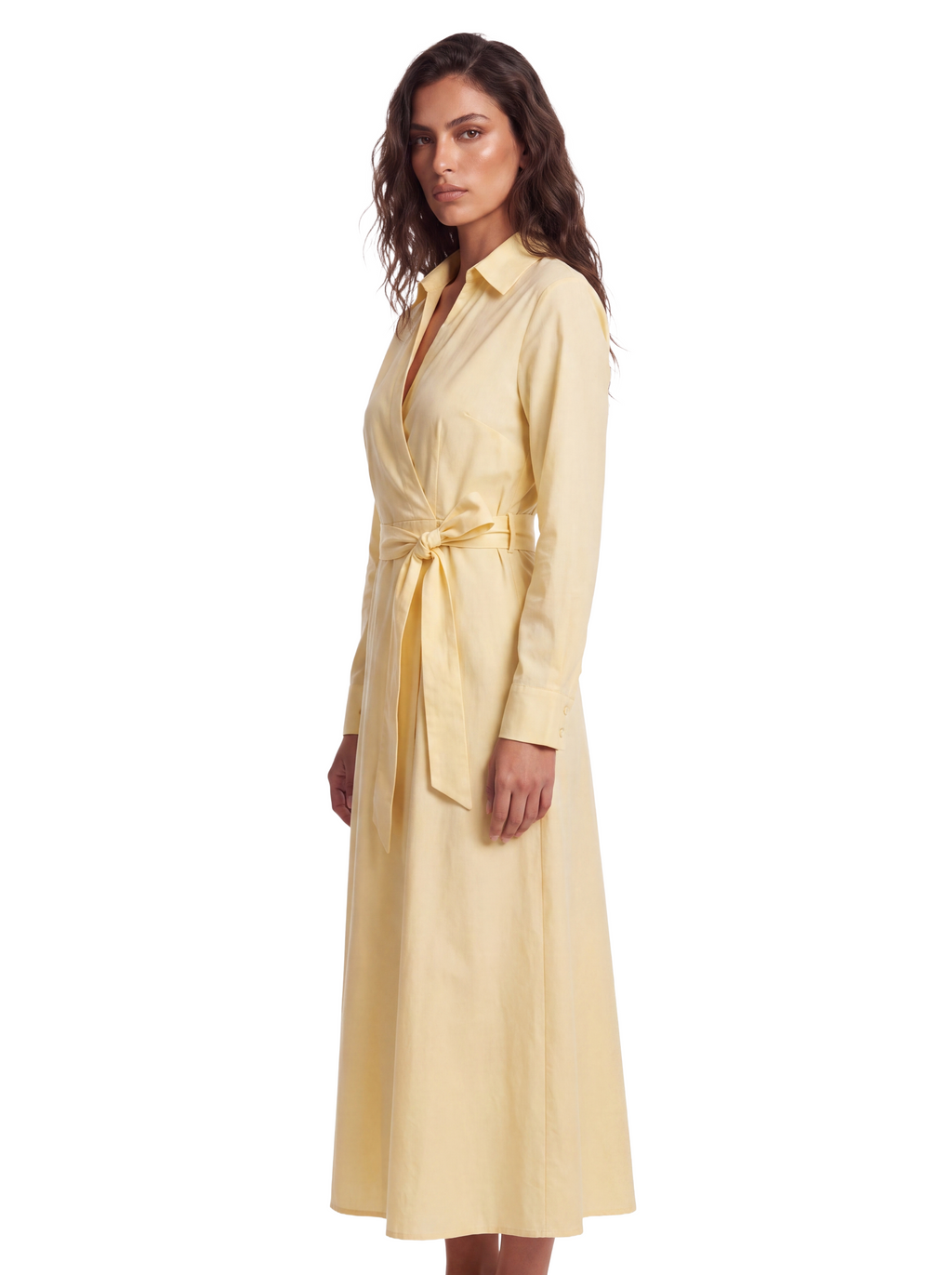 PYELLOW Aria Wrap Dress