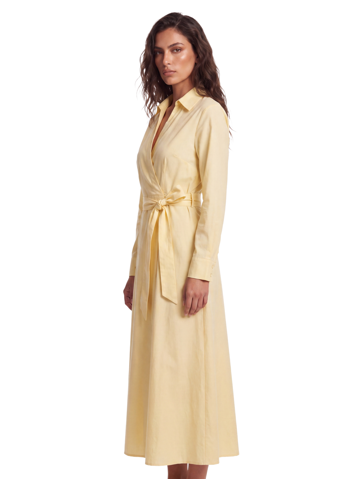 PYELLOW Aria Wrap Dress