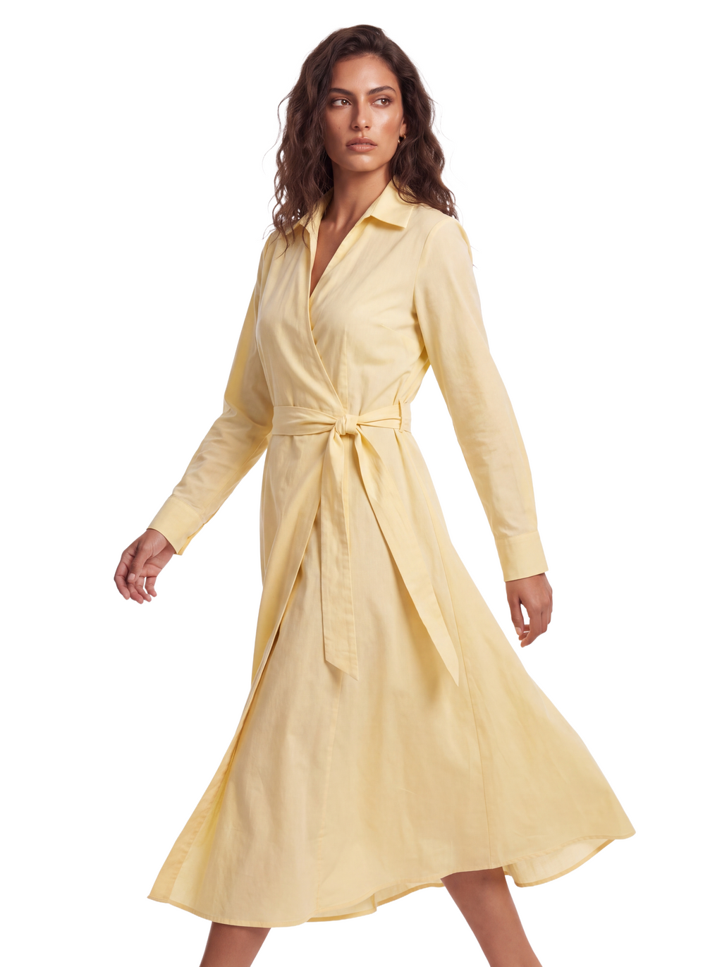 PYELLOW Aria Wrap Dress