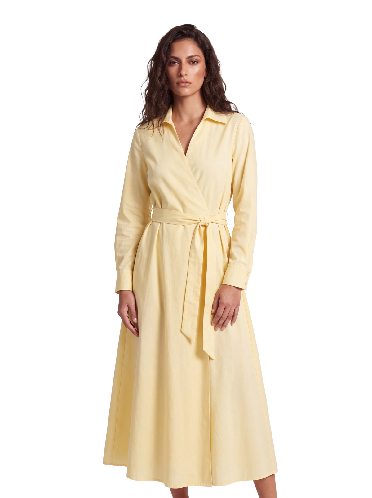 PYELLOW Aria Wrap Dress
